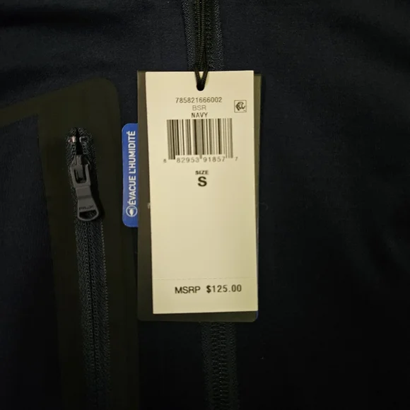 Ralph Lauren RLX Golf 1/4 Zip Pullover Stretch Wicking Navy Men's Size Small